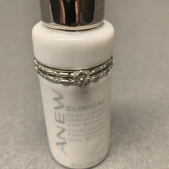 Avon Anew Hinged Clinical Jar Vintage 2004 only given to Avon Reps New in Box - Picture 6 of 16